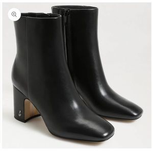Sam Edelman “Hilary” black leather boots Size 6.5